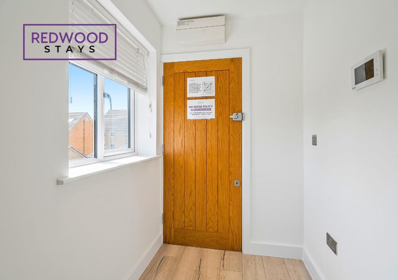 Modern Serviced Apartments For Contractors & Families With Free Parking, Wifi & Netflix By Redwood Stays Basingstoke Exteriér fotografie