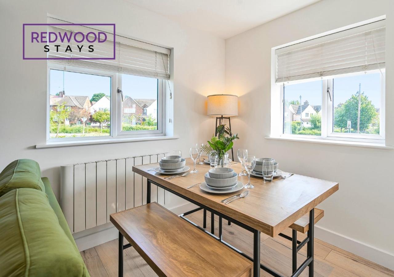 Modern Serviced Apartments For Contractors & Families With Free Parking, Wifi & Netflix By Redwood Stays Basingstoke Exteriér fotografie