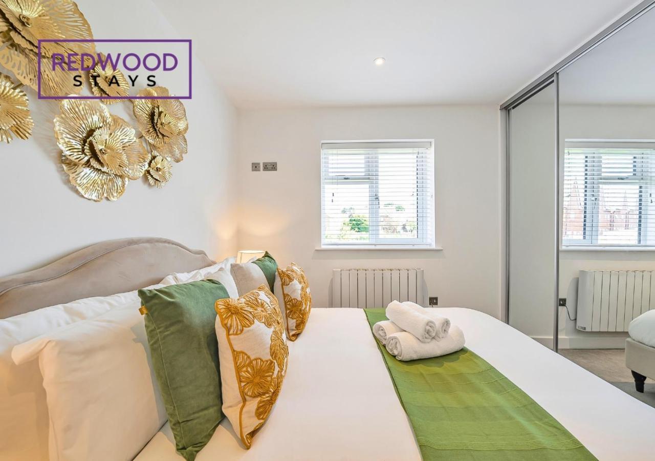 Modern Serviced Apartments For Contractors & Families With Free Parking, Wifi & Netflix By Redwood Stays Basingstoke Exteriér fotografie