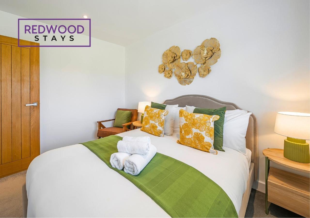 Modern Serviced Apartments For Contractors & Families With Free Parking, Wifi & Netflix By Redwood Stays Basingstoke Exteriér fotografie
